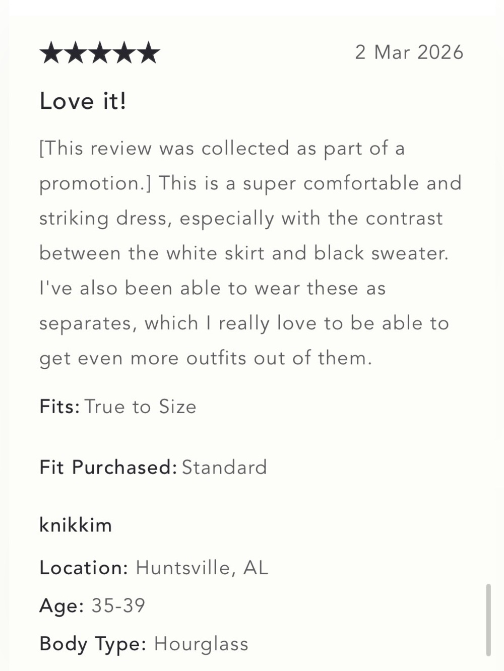 NWT Size S - By Anthropologie Twofer Sweater Tiered Dress (2 pieces set) US$218 - Picture 4 of 16